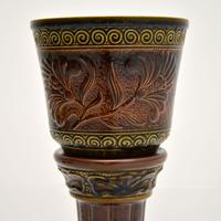 Pair of Antique Majolica Porcelain Plant Stands (9 of 12) Pair of Antique Majolica Porcelain Plant Stands (9 of 12)