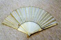 Rare Mid 18th Century French Watercolour with Sold Silver Pique Work Hand Fan (8 of 12) Rare Mid 18th Century French Watercolour with Sold Silver Pique Work Hand Fan (8 of 12)
