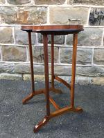 Antique Inlaid Mahogany Tray Top Table (7 of 10) Antique Inlaid Mahogany Tray Top Table (7 of 10)