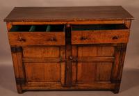 Small Georgian Oak Serving Dresser (5 of 9) Small Georgian Oak Serving Dresser (5 of 9)