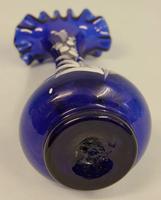 Antique Bristol Blue Glass Vase (3 of 6) Antique Bristol Blue Glass Vase (3 of 6)