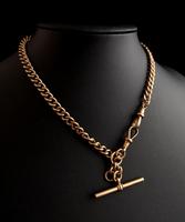 Antique 9ct Rose gold Albert chain (2 of 14) Antique 9ct Rose gold Albert chain (2 of 14)