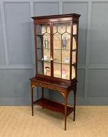 Inlaid Mahogany Display Cabinet by Shapland and Petter (21 of 21) Inlaid Mahogany Display Cabinet by Shapland and Petter (21 of 21)