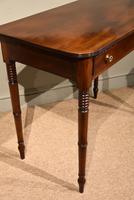 George III Single Drawer Mahogany Side Table (6 of 6) George III Single Drawer Mahogany Side Table (6 of 6)