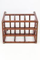 Small Edwardian Walnut Canterbury / Magazine Rack (12 of 13) Small Edwardian Walnut Canterbury / Magazine Rack (12 of 13)