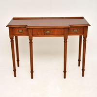 Antique Georgian Style Mahogany Console Table (10 of 10) Antique Georgian Style Mahogany Console Table (10 of 10)