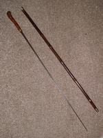Victorian Hallmarked Repousse Silver 1896 Sword / Walking Cane W/Burr Root Top (2 of 13) Victorian Hallmarked Repousse Silver 1896 Sword / Walking Cane W/Burr Root Top (2 of 13)