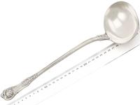 Sterling Silver Queen's Pattern Soup Ladle by Mary Chawner - Antique Victorian 1838 (9 of 9) Sterling Silver Queen's Pattern Soup Ladle by Mary Chawner - Antique Victorian 1838 (9 of 9)