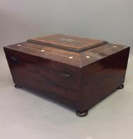 Early 19th Century Rosewood Work Box (5 of 5) Early 19th Century Rosewood Work Box (5 of 5)