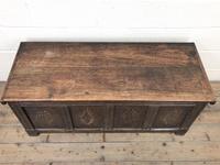 Antique Oak Panelled Coffer (2 of 8) Antique Oak Panelled Coffer (2 of 8)