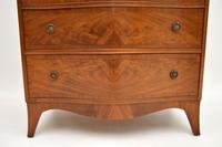 Antique Georgian Style Flame Mahogany Chest of Drawers (6 of 10) Antique Georgian Style Flame Mahogany Chest of Drawers (6 of 10)