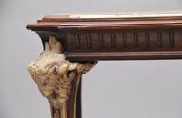 19th Century French Mahogany & Marble Top Occasional Table (9 of 12) 19th Century French Mahogany & Marble Top Occasional Table (9 of 12)