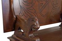 Jacobean Style Oak Monk’s Bench (4 of 8) Jacobean Style Oak Monk’s Bench (4 of 8)