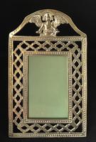 Antique Brass Fretwork Easel Photo Frame. (4 of 6) Antique Brass Fretwork Easel Photo Frame. (4 of 6)