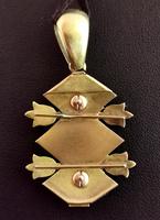 Victorian Blue Enamel & Split Pearl Pendant, 9ct Gold (11 of 12) Victorian Blue Enamel & Split Pearl Pendant, 9ct Gold (11 of 12)