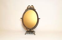 Vintage Ornate Italian Brass Dressing Table Mirror C.1960's (7 of 8) Vintage Ornate Italian Brass Dressing Table Mirror C.1960's (7 of 8)