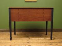 Antique Black Painted Console Table or Desk with Drawers, Gothic Shabby Chic (11 of 16) Antique Black Painted Console Table or Desk with Drawers, Gothic Shabby Chic (11 of 16)