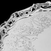 Exceptional Large Solid Sterling Silver Victorian Salver/tray/platter 47cm with Cast Border - Hunt & Roskell - Storr Mortimer & Hunt (14 of 29) Exceptional Large Solid Sterling Silver Victorian Salver/tray/platter 47cm with Cast Border - Hunt & Roskell - Storr Mortimer & Hunt (14 of 29)