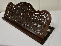 Adjustable Fretwork Mahogany Book Rest / Lutrin (6 of 7) Adjustable Fretwork Mahogany Book Rest / Lutrin (6 of 7)