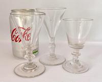 Trio of Georgian Glasses c.1790 (5 of 6) Trio of Georgian Glasses c.1790 (5 of 6)