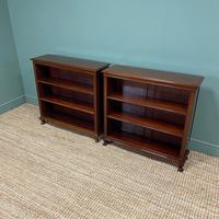 Pair of Edwardian Mahogany Antique Bookcases by John Taylor (5 of 6) Pair of Edwardian Mahogany Antique Bookcases by John Taylor (5 of 6)