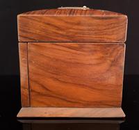 Antique Victorian walnut jewellery box, fitted (6 of 9) Antique Victorian walnut jewellery box, fitted (6 of 9)