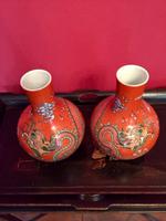 Pair of Chinese Red Oxide Five Claw Dragon Vases c.1900 (3 of 10) Pair of Chinese Red Oxide Five Claw Dragon Vases c.1900 (3 of 10)