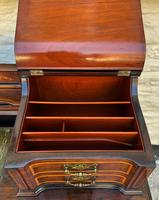 Maple & Co - Stunning Edwardian Marquetry Rosewood Library Writing Table Desk (10 of 15) Maple & Co - Stunning Edwardian Marquetry Rosewood Library Writing Table Desk (10 of 15)