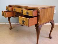 Antique Serpentine Shaped Burr Walnut Side Table (6 of 13) Antique Serpentine Shaped Burr Walnut Side Table (6 of 13)