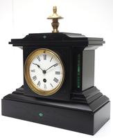 Amazing French Slate Mantel Clock Timepiece Mantle Clock with Machilite Inlay (6 of 11) Amazing French Slate Mantel Clock Timepiece Mantle Clock with Machilite Inlay (6 of 11)