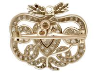 3.90ct Diamond & 9ct Yellow Gold Snake Brooch - Antique Victorian (6 of 10) 3.90ct Diamond & 9ct Yellow Gold Snake Brooch - Antique Victorian (6 of 10)
