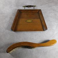 Edwardian Oak Crumb Tray & Brush (3 of 6) Edwardian Oak Crumb Tray & Brush (3 of 6)