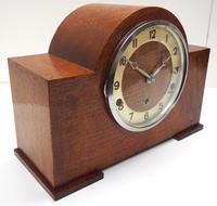 Good Arched Top Art Deco Mantel Clock – Musical Westminster Chiming 8-day Mantle Clock (3 of 11) Good Arched Top Art Deco Mantel Clock – Musical Westminster Chiming 8-day Mantle Clock (3 of 11)