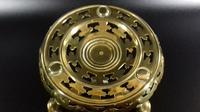 Antique Victorian Pierced Brass Trivet Kettle Stand (8 of 10) Antique Victorian Pierced Brass Trivet Kettle Stand (8 of 10)