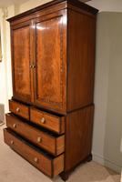 George III Mahogany Linen Press Lion Mask Handles (3 of 10) George III Mahogany Linen Press Lion Mask Handles (3 of 10)