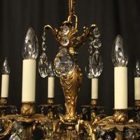 French 10 Light Gilded Bronze Antique Chandelier Oka04088 (6 of 10) French 10 Light Gilded Bronze Antique Chandelier Oka04088 (6 of 10)