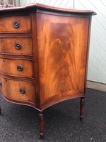 Antique Mahogany Serpentine Chest of Drawers (3 of 11) Antique Mahogany Serpentine Chest of Drawers (3 of 11)