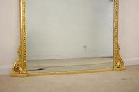 Victorian Gilt Arched Top Overmantle Mirror (7 of 8) Victorian Gilt Arched Top Overmantle Mirror (7 of 8)