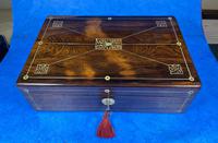 Rosewood William IV Writing Slope with Mother of Pearl Inlay (2 of 24) Rosewood William IV Writing Slope with Mother of Pearl Inlay (2 of 24)