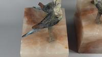 Art deco fox cold painted budgerigars marble book ends (10 of 13) Art deco fox cold painted budgerigars marble book ends (10 of 13)