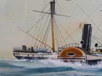 Watercolour Paddle Steamer Artist Paul E Johnston (11 of 12) Watercolour Paddle Steamer Artist Paul E Johnston (11 of 12)