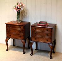 Pair of Mahogany Bedside Cabinets (9 of 10) Pair of Mahogany Bedside Cabinets (9 of 10)
