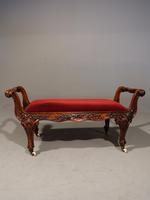 Very Stylish Mid 19th Century Rosewood Stool (2 of 8) Very Stylish Mid 19th Century Rosewood Stool (2 of 8)