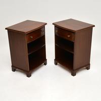 Pair of Antique Edwardian Mahogany Bedside Cabinets (9 of 9) Pair of Antique Edwardian Mahogany Bedside Cabinets (9 of 9)