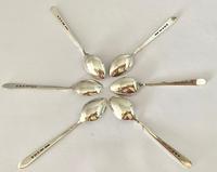 Mappin & Webb Enamel on Silver Spoons (3 of 8) Mappin & Webb Enamel on Silver Spoons (3 of 8)