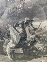 Early Engraving of The Battle at La Hogue (7 of 8) Early Engraving of The Battle at La Hogue (7 of 8)