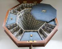 Late Victorian Walnut Trumpet Workbox Table (6 of 7) Late Victorian Walnut Trumpet Workbox Table (6 of 7)