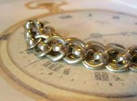 Antique Pocket Watch Chain 1920s Large Silver Nickel Fancy Link Albert With T Bar (6 of 10) Antique Pocket Watch Chain 1920s Large Silver Nickel Fancy Link Albert With T Bar (6 of 10)