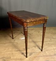 Superb French Rosewood Fold-over Top Card Table (6 of 14) Superb French Rosewood Fold-over Top Card Table (6 of 14)