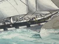 Edwardian Watercolour "Champion Of The Seas" Ship Black Ball Line Off Cape of Good Hope Signed Pierhead Artist Williams (30 of 39) Edwardian Watercolour "Champion Of The Seas" Ship Black Ball Line Off Cape of Good Hope Signed Pierhead Artist Williams (30 of 39)
